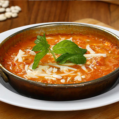 Menemen with kaşar cheese