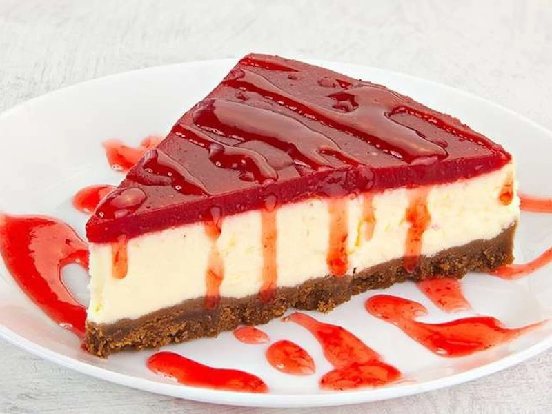 Raspberry cheesecake