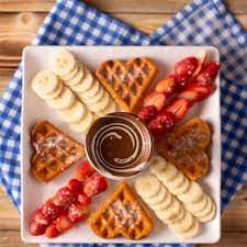 Cheesecake waffle