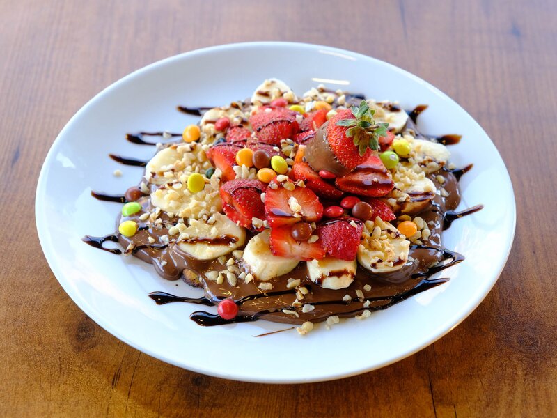 Cheesecake waffle