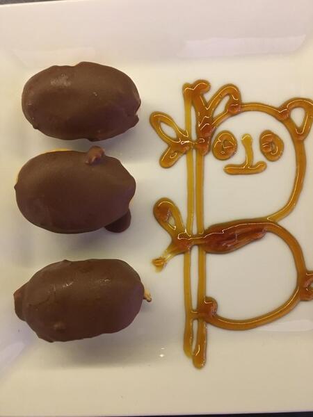 Eclair portion