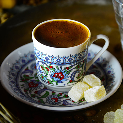 Mastic Turkish coffee
