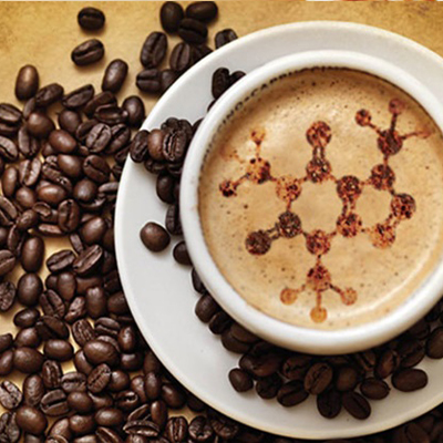 Plain instant coffee