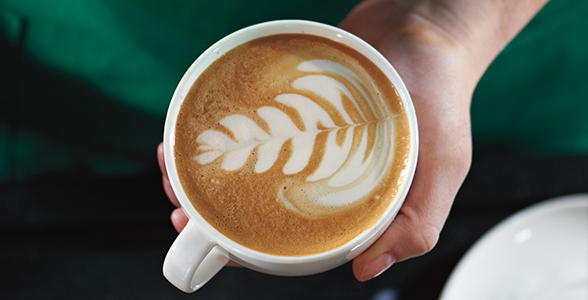 Caramel latte