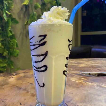 Vanilla milkshake