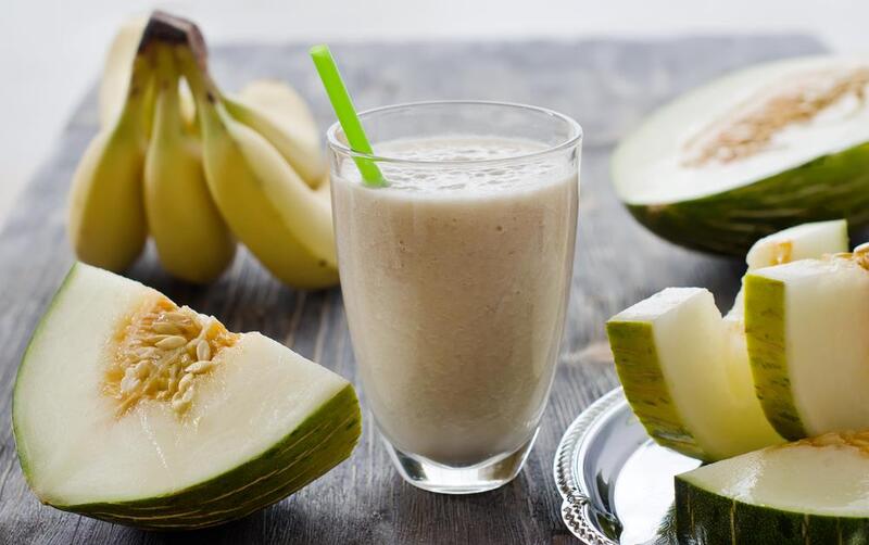 Melon milkshake
