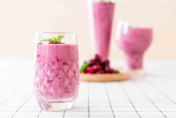 Forest fruit smoothie