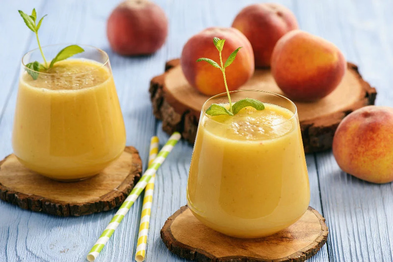 Peach smoothie