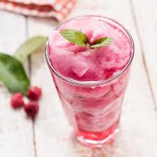 Black mulberry frozen drink