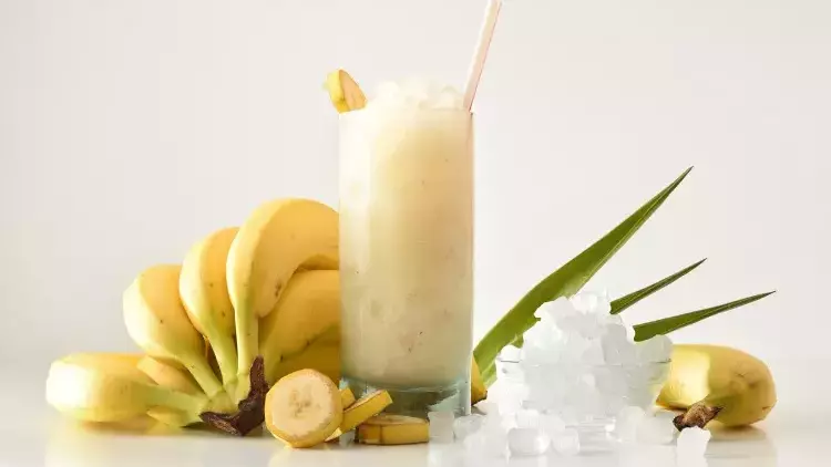Banana frozen drink