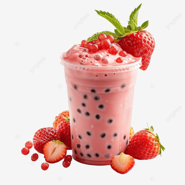 Strawberry Bubble Tea