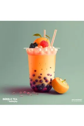 Charkıfelek (Passion Fruit) Bubble Tea